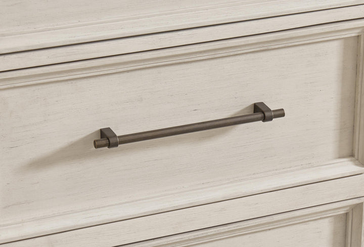 Shaybrock Dresser and Mirror - White (7)