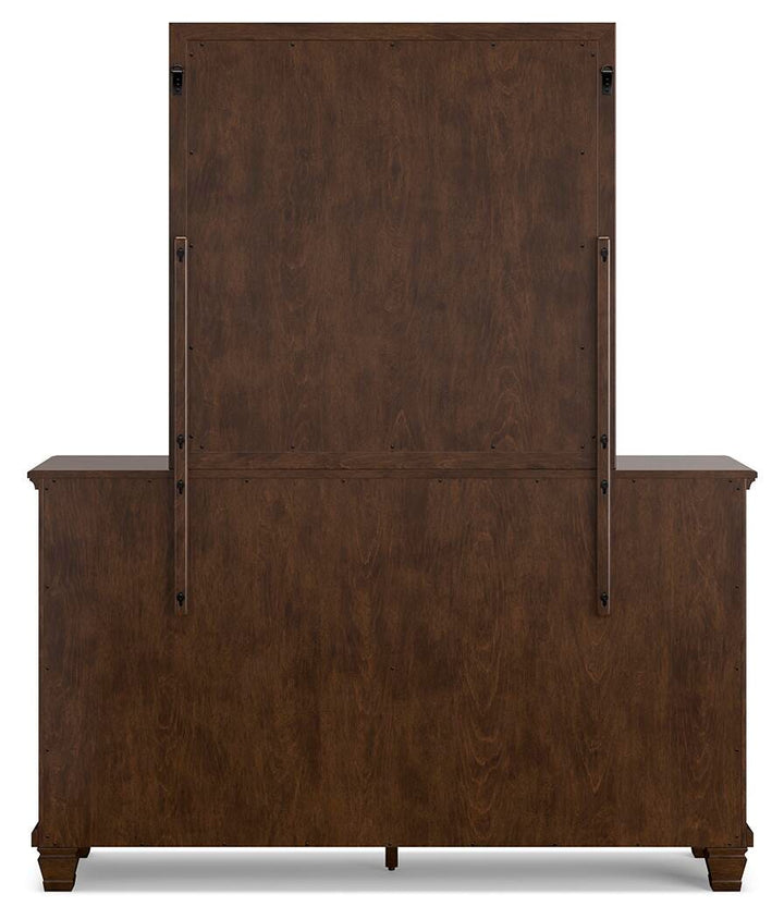 Danabrin Dresser and Mirror - Dark Brown (6)