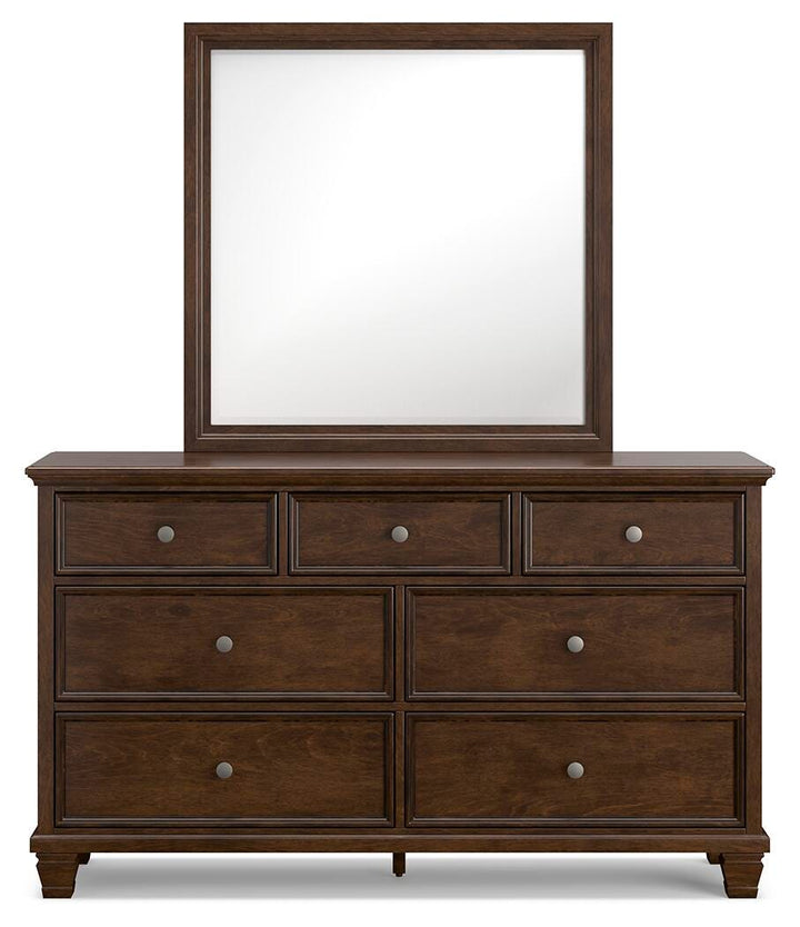 Danabrin Dresser and Mirror - Dark Brown (5)