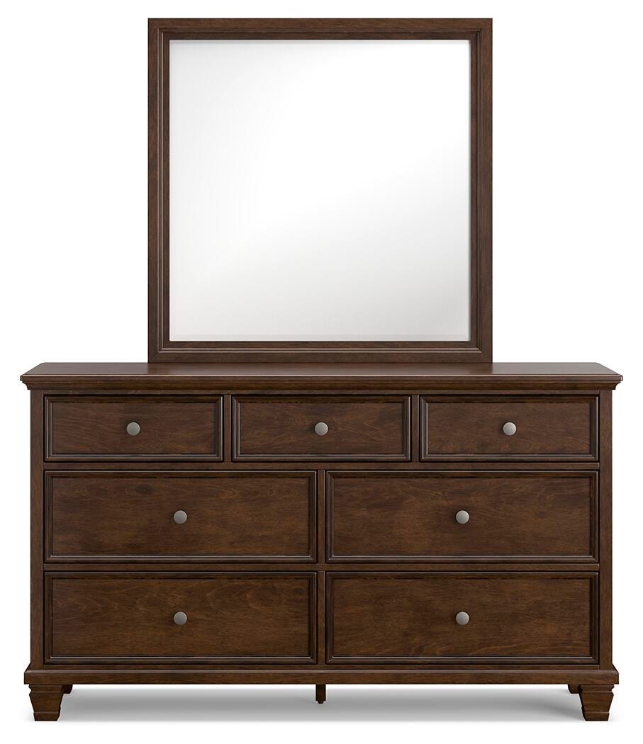Danabrin Dresser and Mirror - Dark Brown (5)