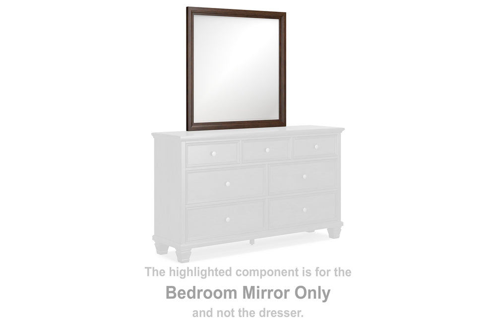 Danabrin Bedroom Mirror - Dark Brown (2)