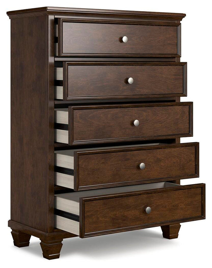 Danabrin Chest of Drawers - Dark Brown (3)