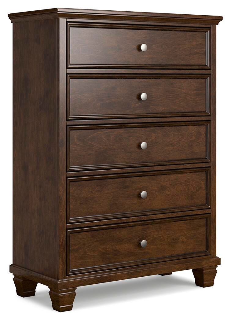 Danabrin Chest of Drawers - Dark Brown (1)