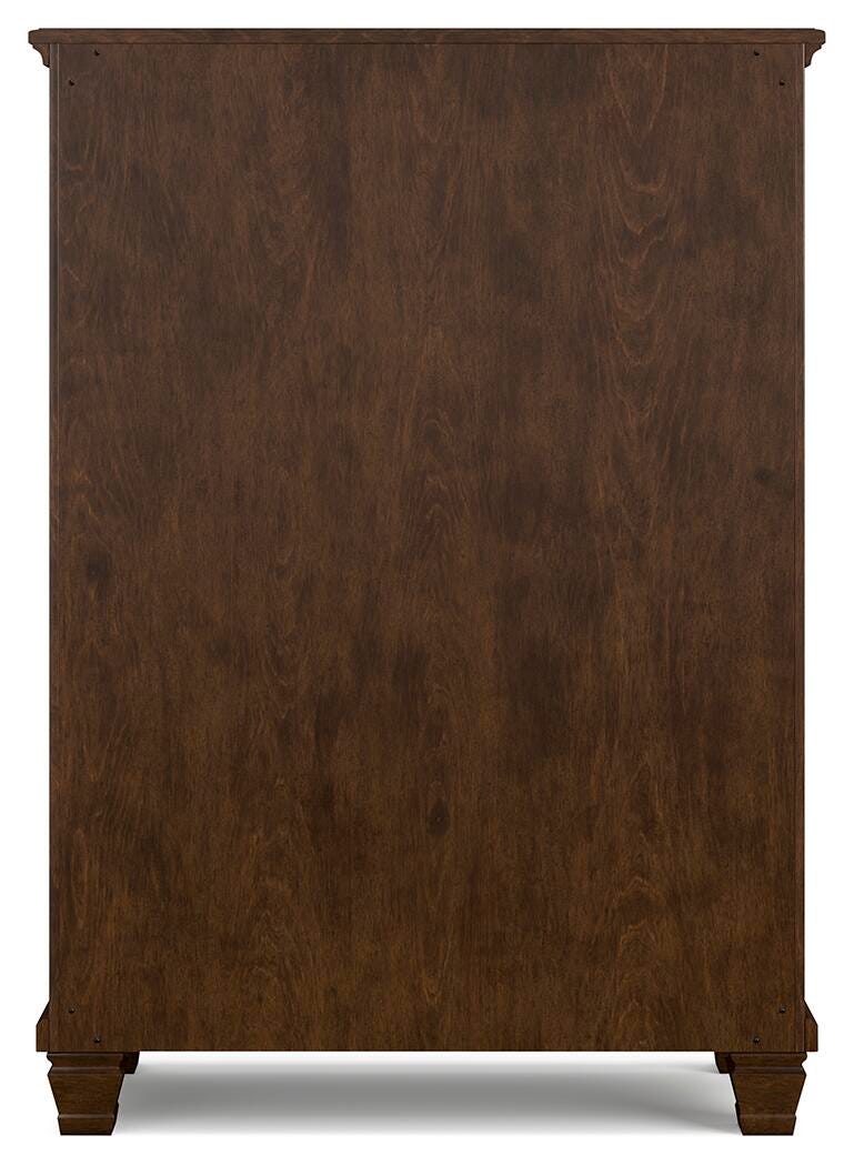 Danabrin Chest of Drawers - Dark Brown (6)