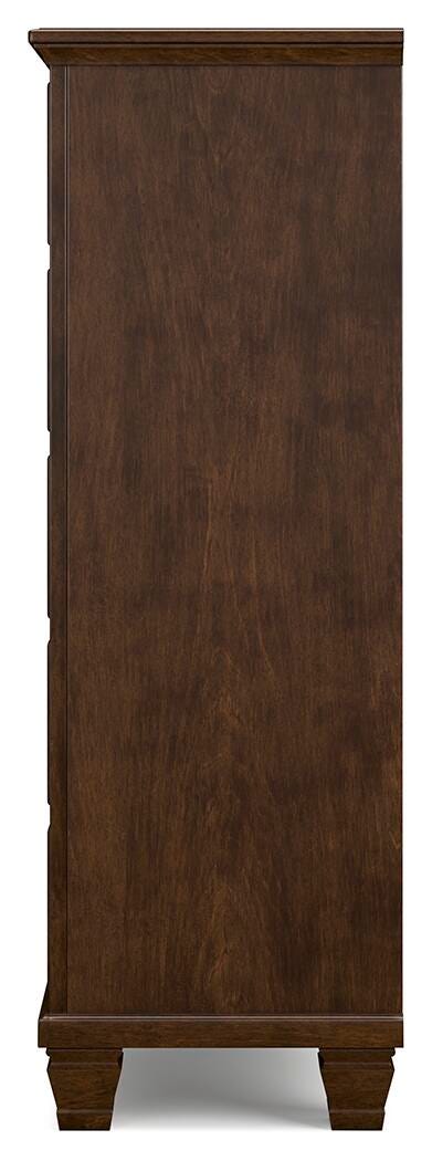 Danabrin Chest of Drawers - Dark Brown (7)