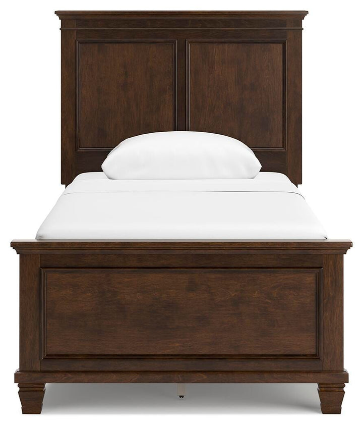Danabrin Twin Panel Bed - Dark Brown (5)