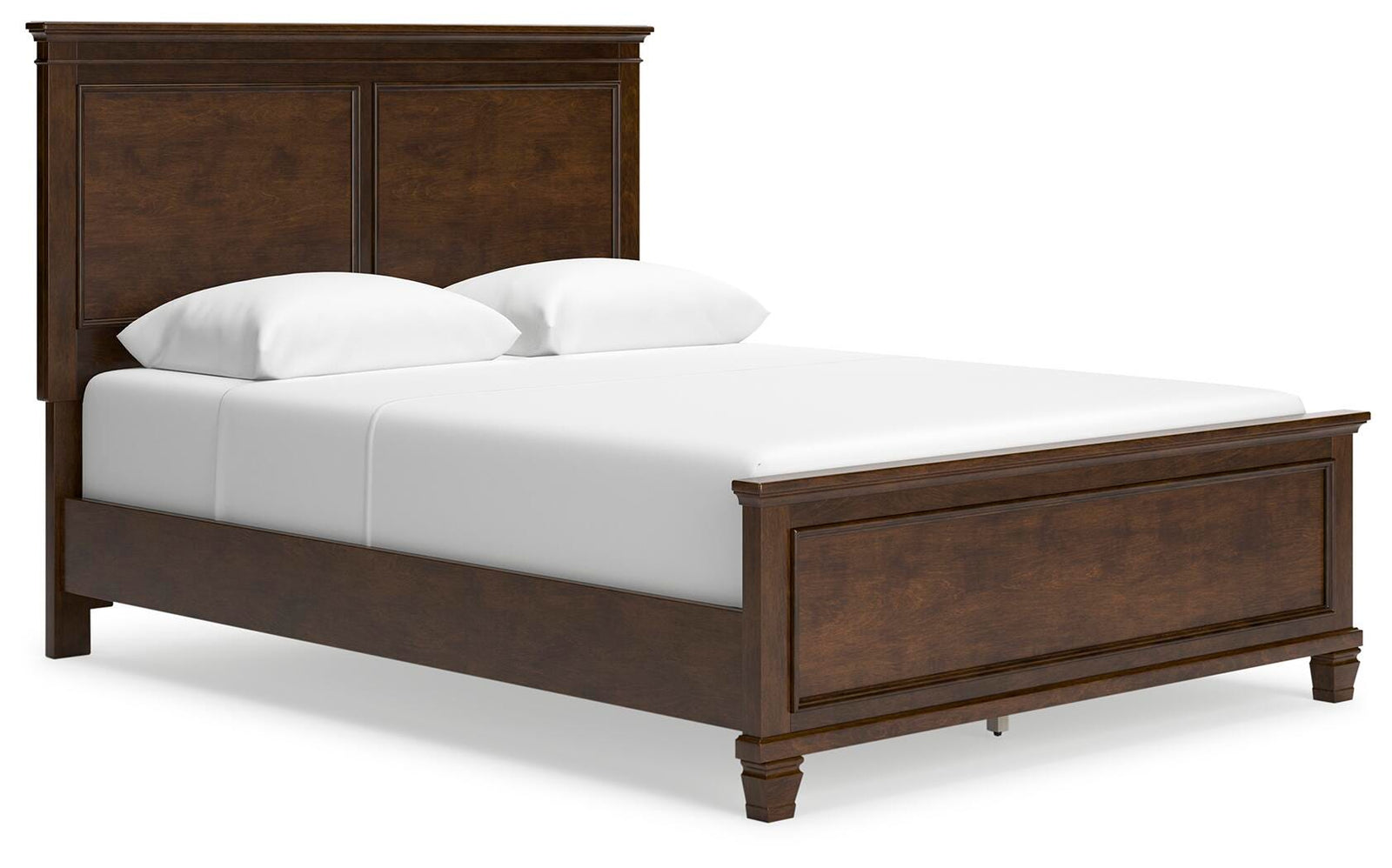 Danabrin Queen Panel Bed - Dark Brown (1)