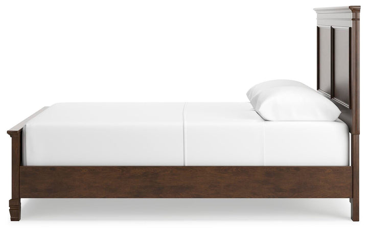 Danabrin Queen Panel Bed - Dark Brown (8)