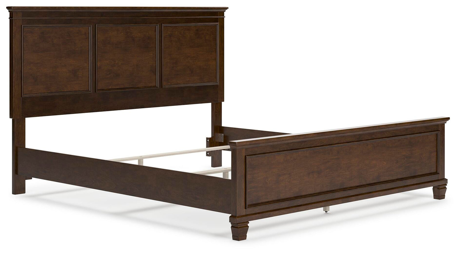 Danabrin California King Panel Bed - Dark Brown (2)