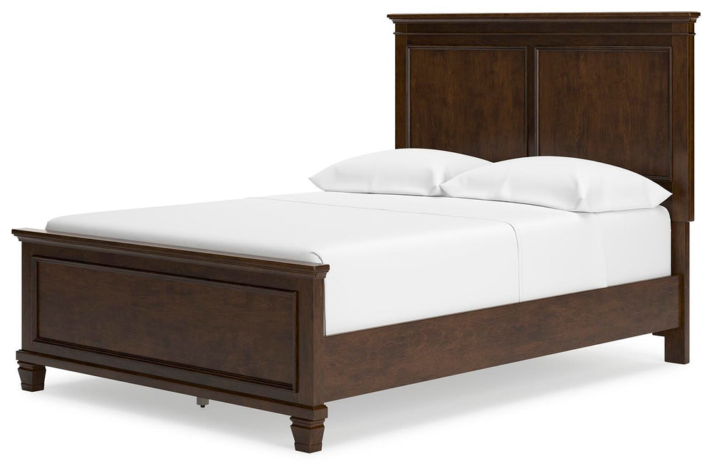 Danabrin Full Panel Bed - Dark Brown (4)