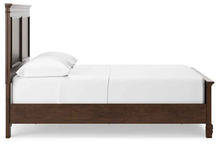 Danabrin Full Panel Bed - Dark Brown (6)