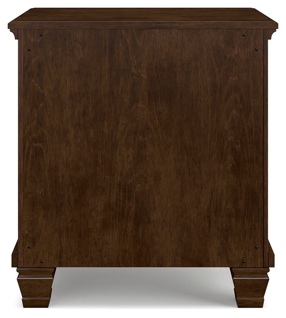 Danabrin Nightstand - Dark Brown (6)