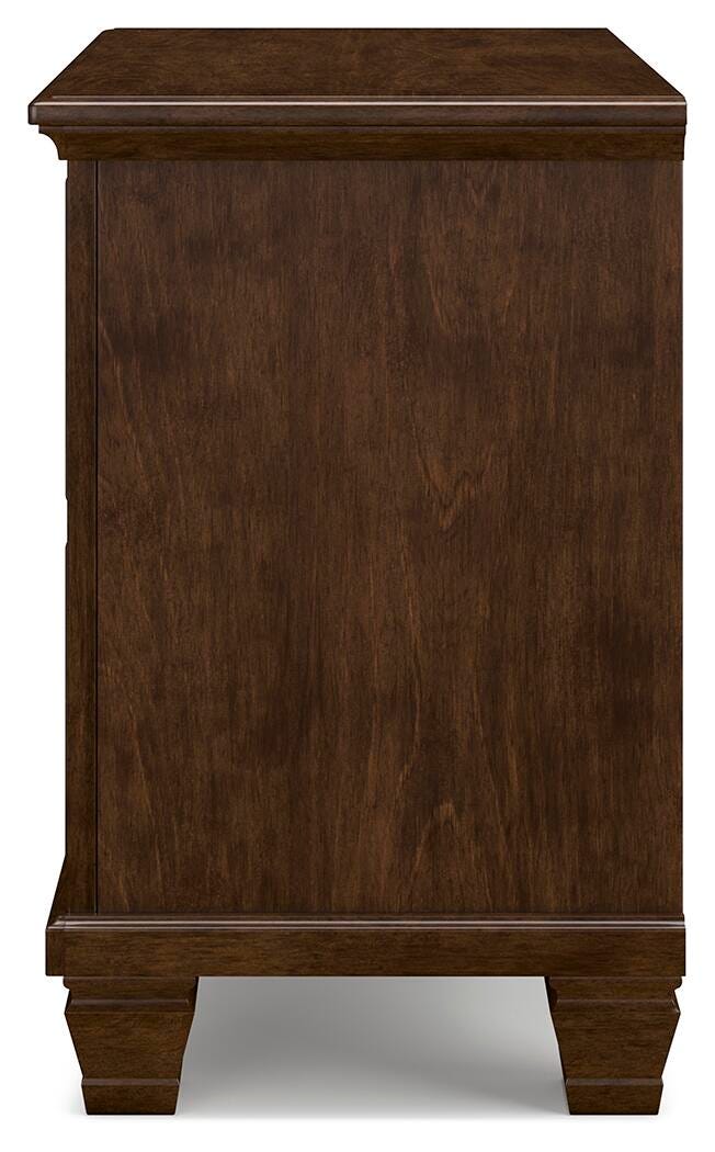 Danabrin Nightstand - Dark Brown (8)
