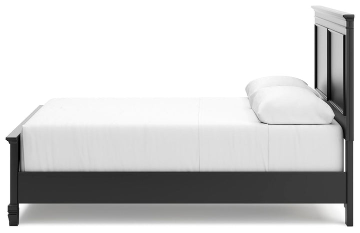 Lanolee Queen Panel Bed - Black (6)