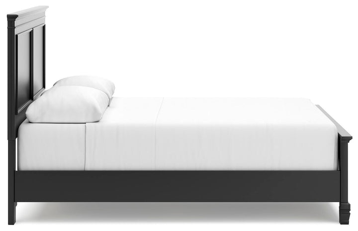 Lanolee Queen Panel Bed - Black (7)