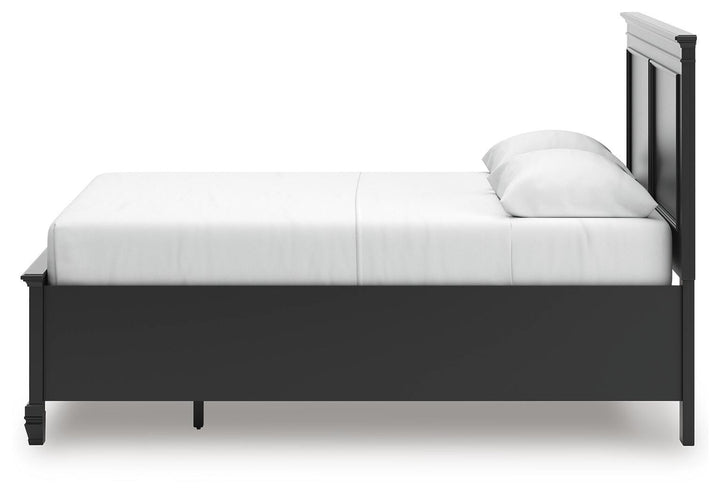 Lanolee Queen Panel Storage Bed - Black (9)