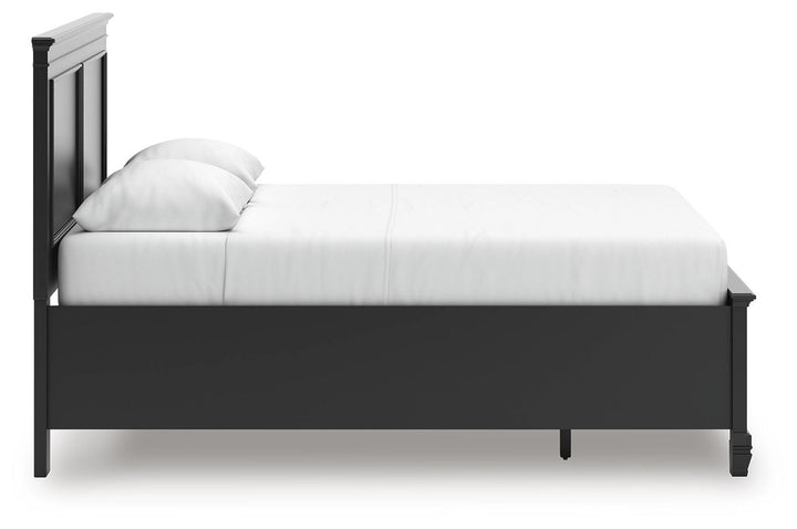 Lanolee Queen Panel Storage Bed - Black (7)