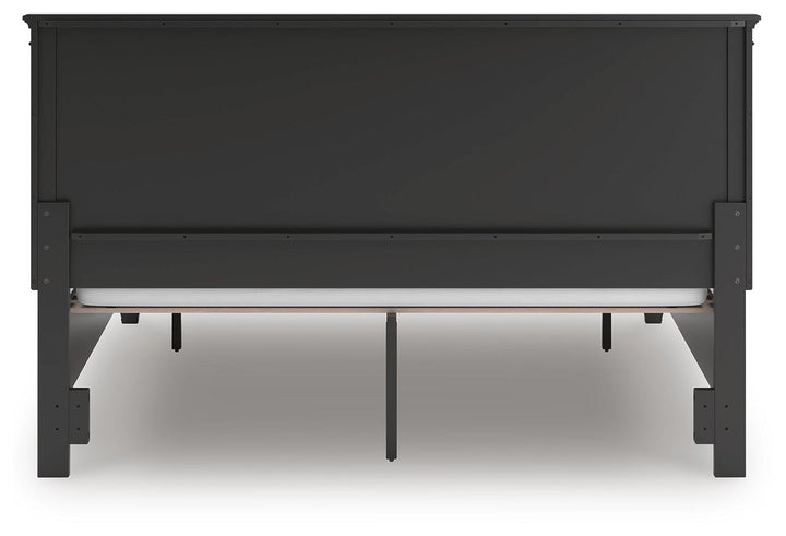 Lanolee California King Panel Storage Bed - Black (8)