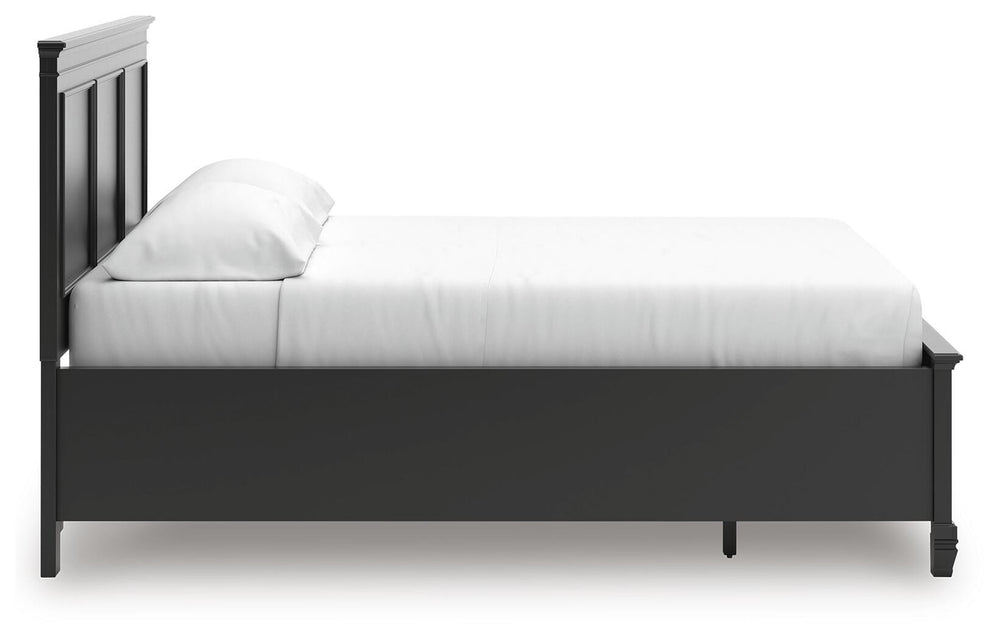 Lanolee California King Panel Storage Bed - Black (7)