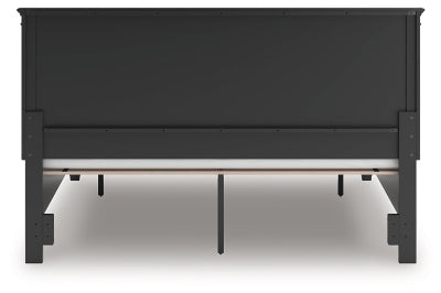 Lanolee King Panel Storage Bed