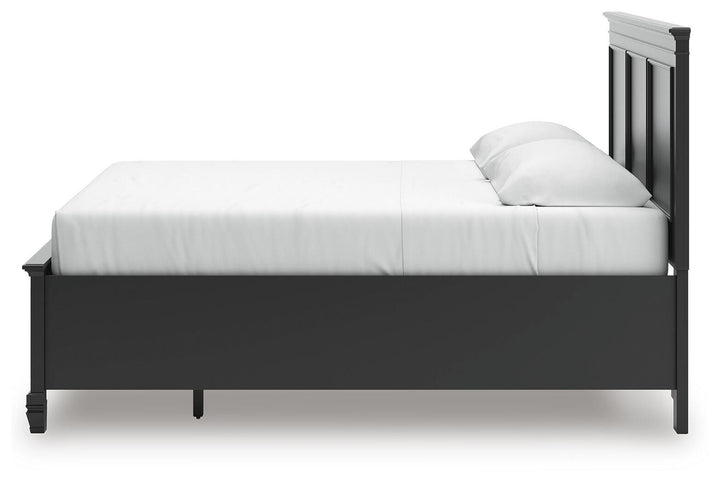 Lanolee King Panel Storage Bed - Black (9)