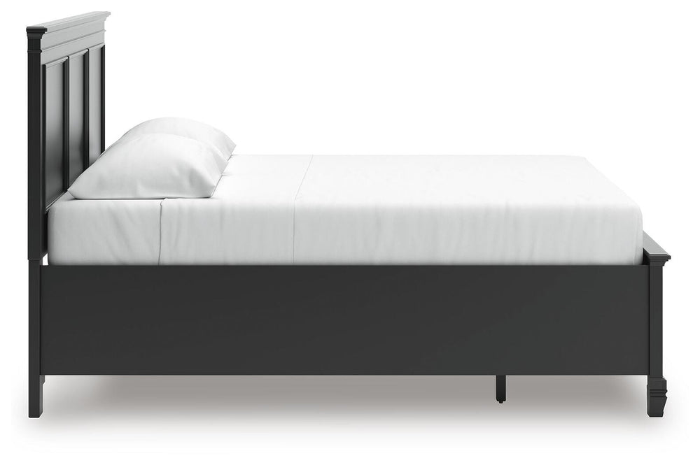 Lanolee King Panel Storage Bed - Black (7)