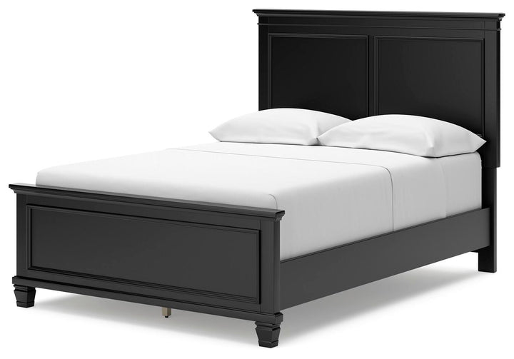 Lanolee Full Panel Bed - Black (4)