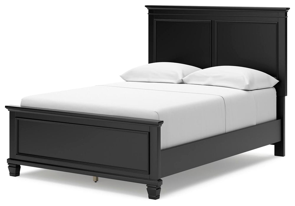 Lanolee Full Panel Bed - Black (4)