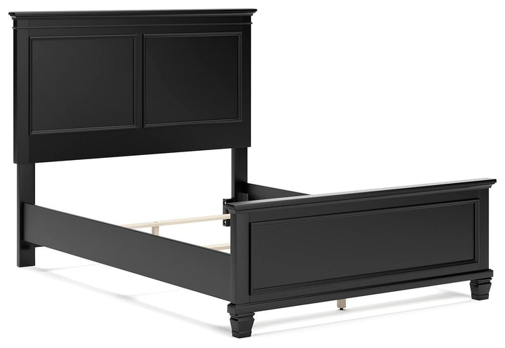 Lanolee Full Panel Bed - Black (3)