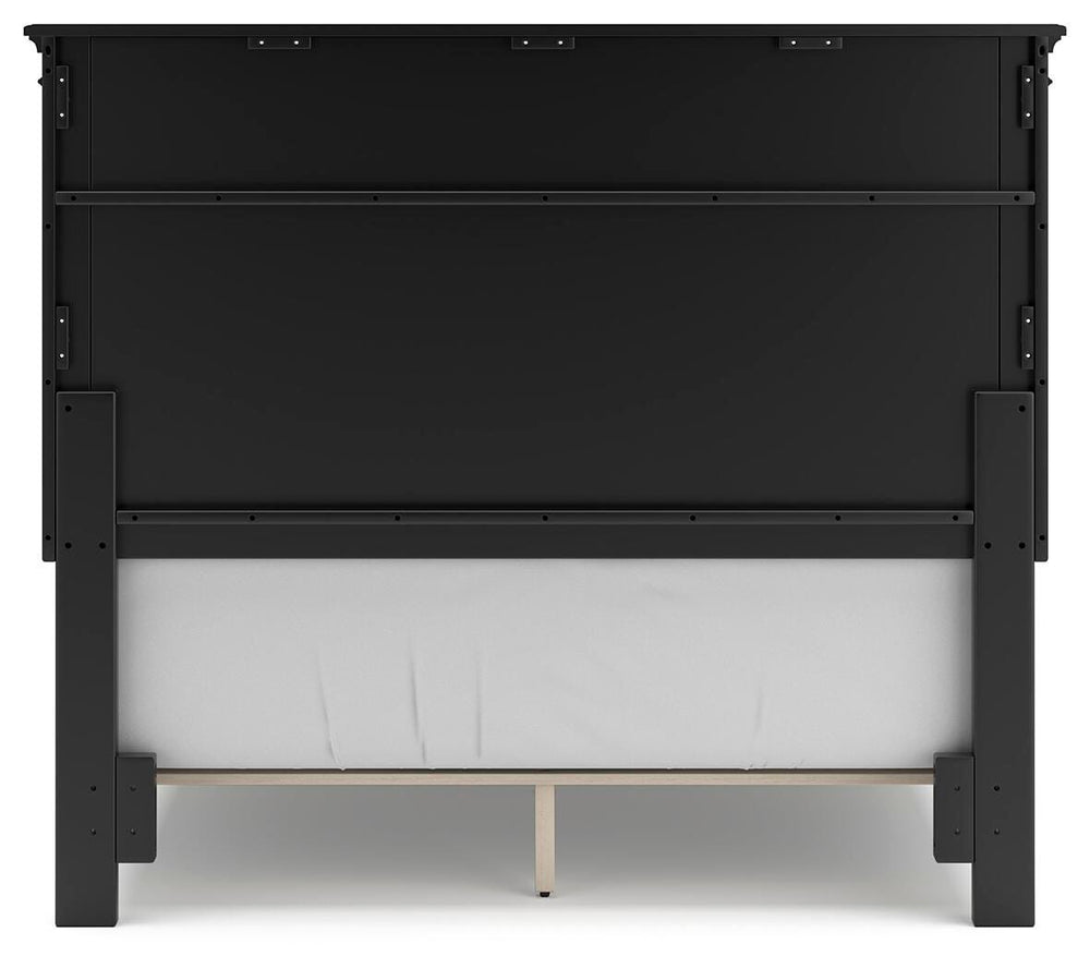 Lanolee Full Panel Bed - Black (7)