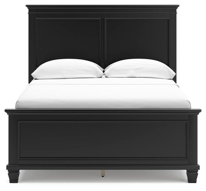 Lanolee Full Panel Bed - Black (5)