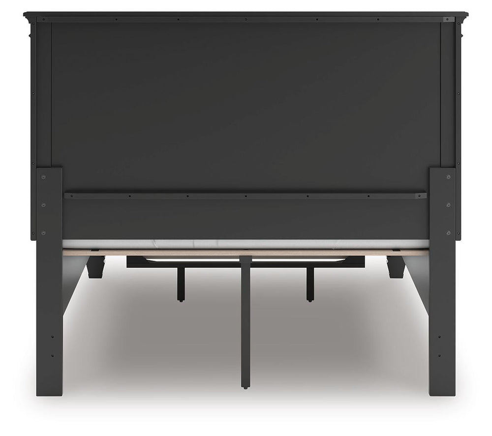 Lanolee Full Panel Storage Bed - Black (8)