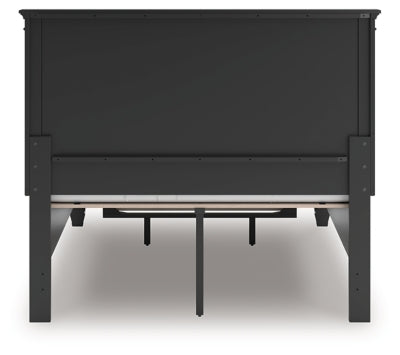 Lanolee Full Panel Storage Bed