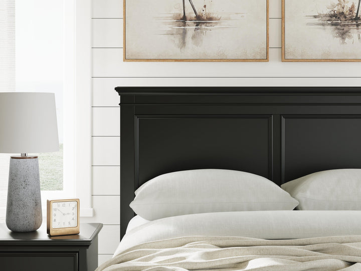 Lanolee Full Panel Storage Bed - Black (10)
