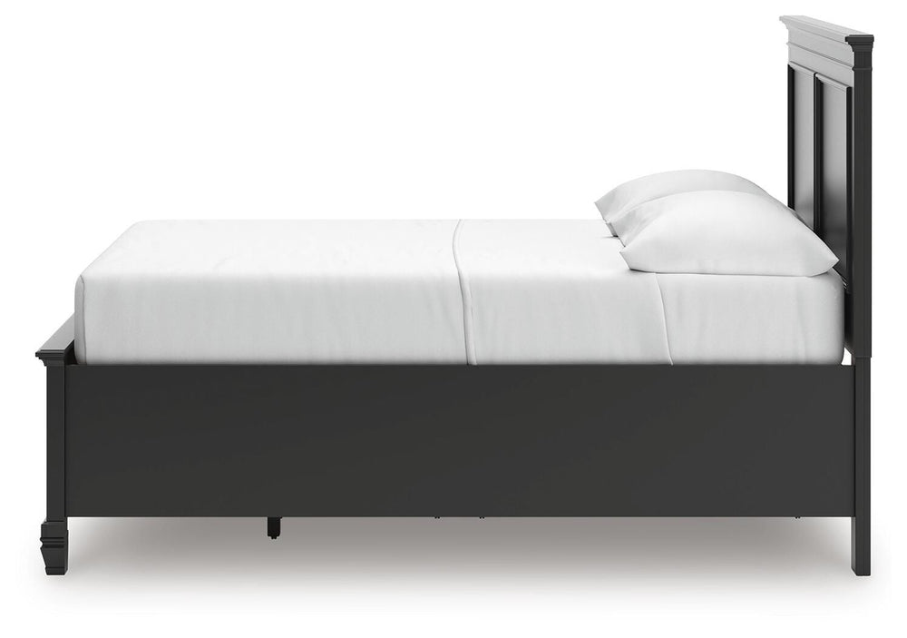 Lanolee Full Panel Storage Bed - Black (9)
