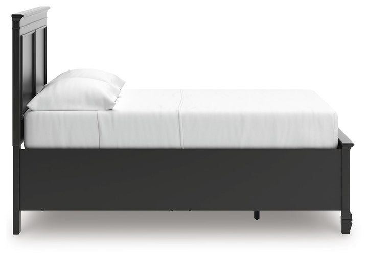 Lanolee Full Panel Storage Bed - Black (7)
