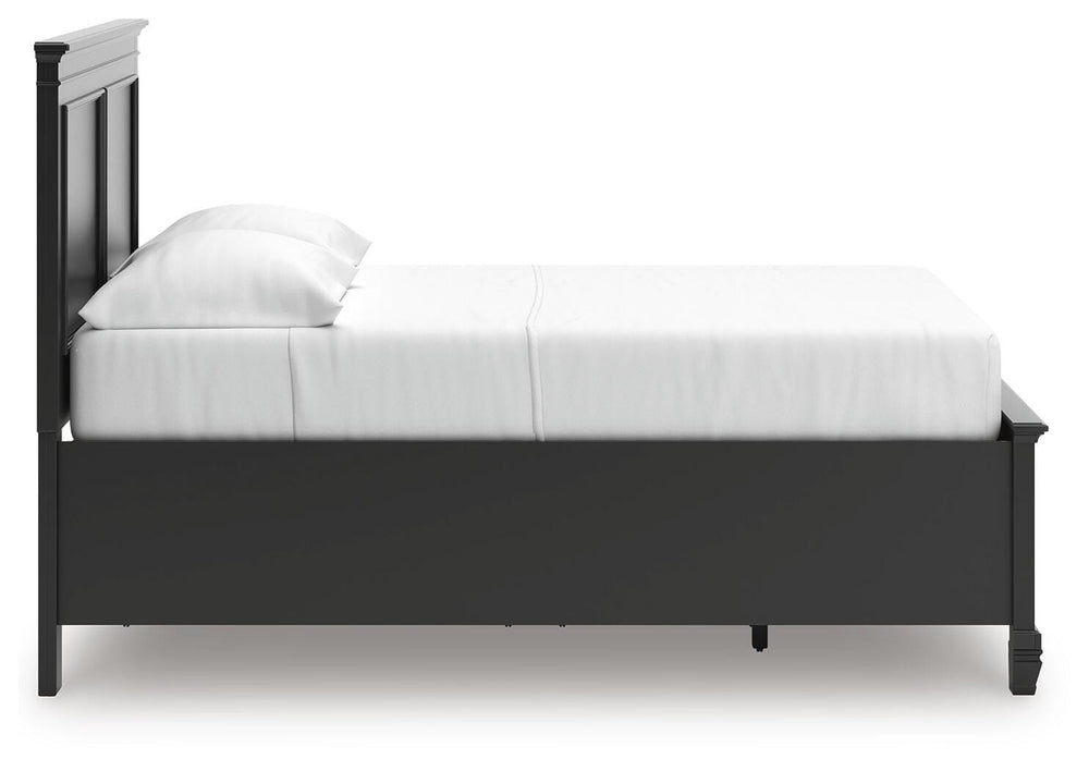 Lanolee Full Panel Storage Bed - Black (7)