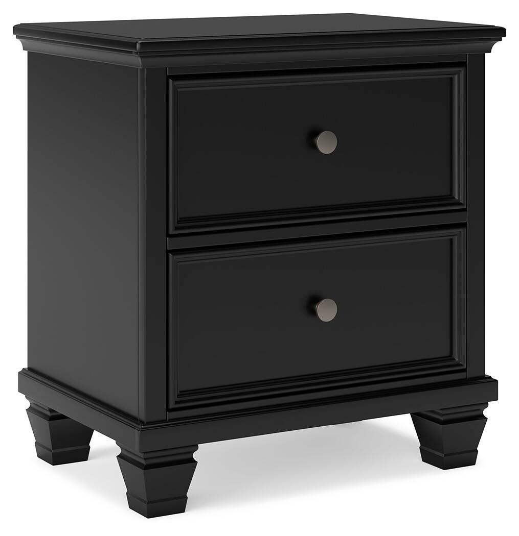 Lanolee Nightstand - Black (1)