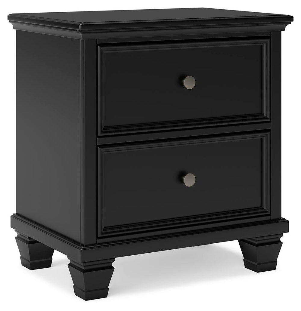 Lanolee Nightstand - Black (1)