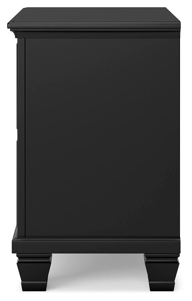 Lanolee Nightstand - Black (7)