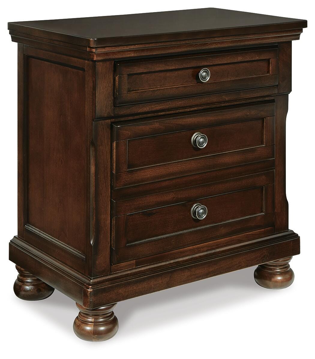 Porter Nightstand - Dark Brown (1)