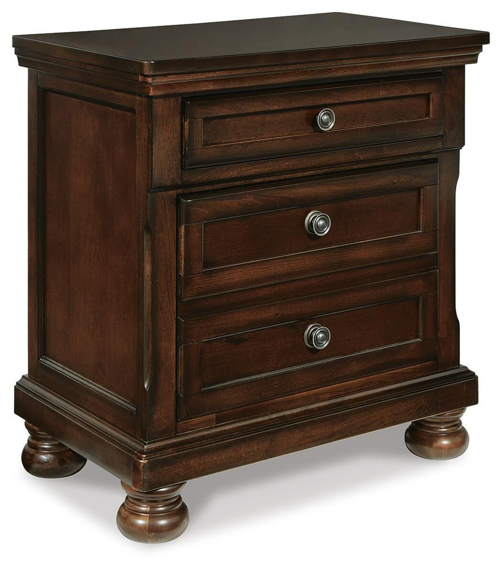 Porter Nightstand - Dark Brown (1)