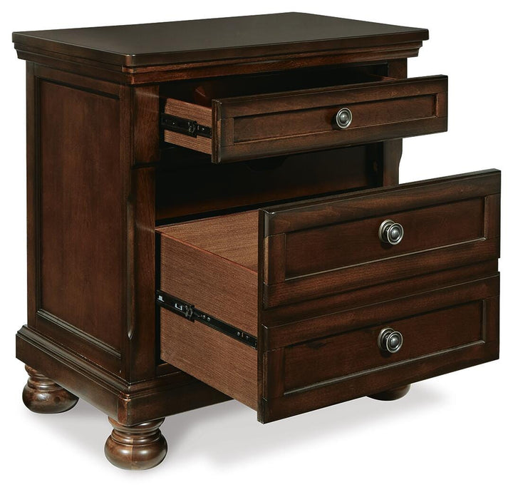 Porter Nightstand - Dark Brown (3)