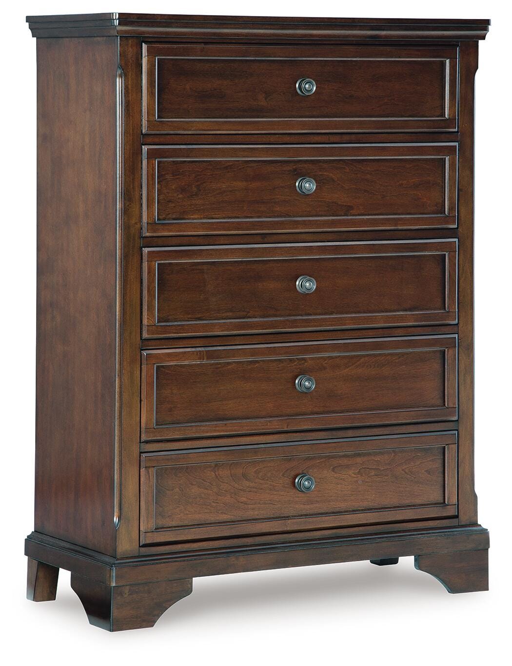 Trellington Chest of Drawers - Dark Brown (1)