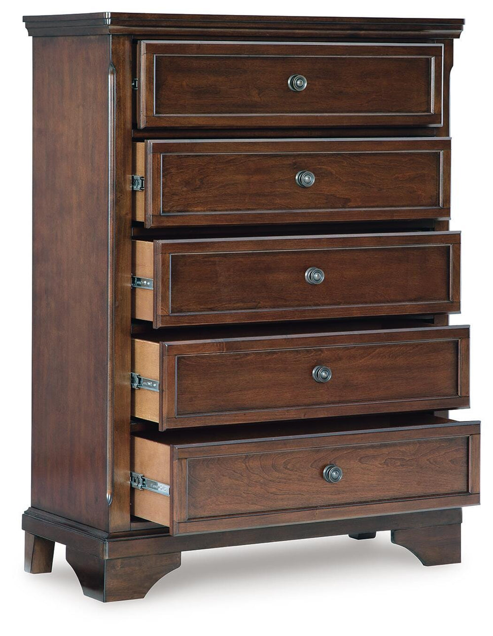 Trellington Chest of Drawers - Dark Brown (3)