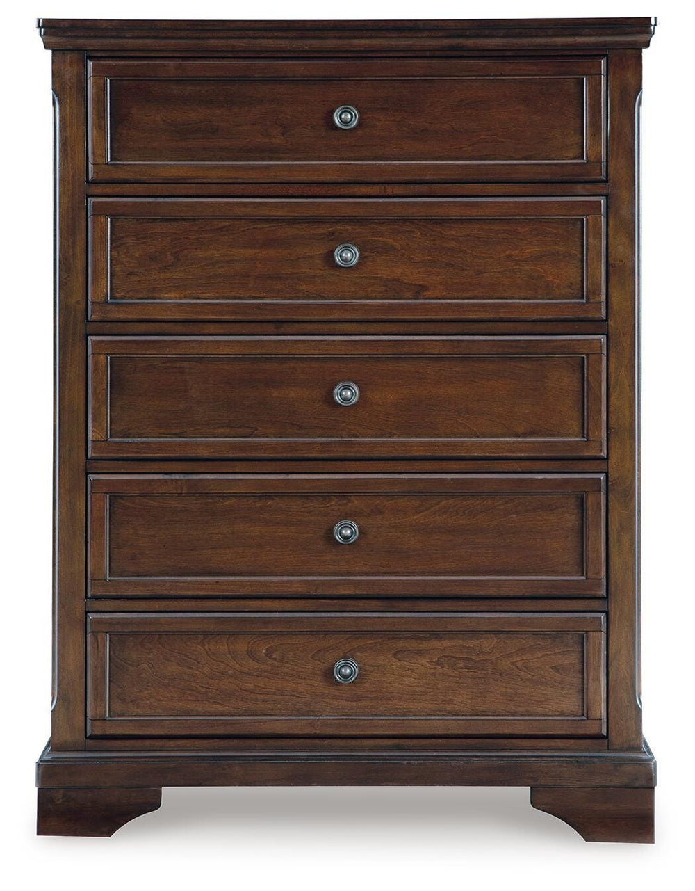 Trellington Chest of Drawers - Dark Brown (4)