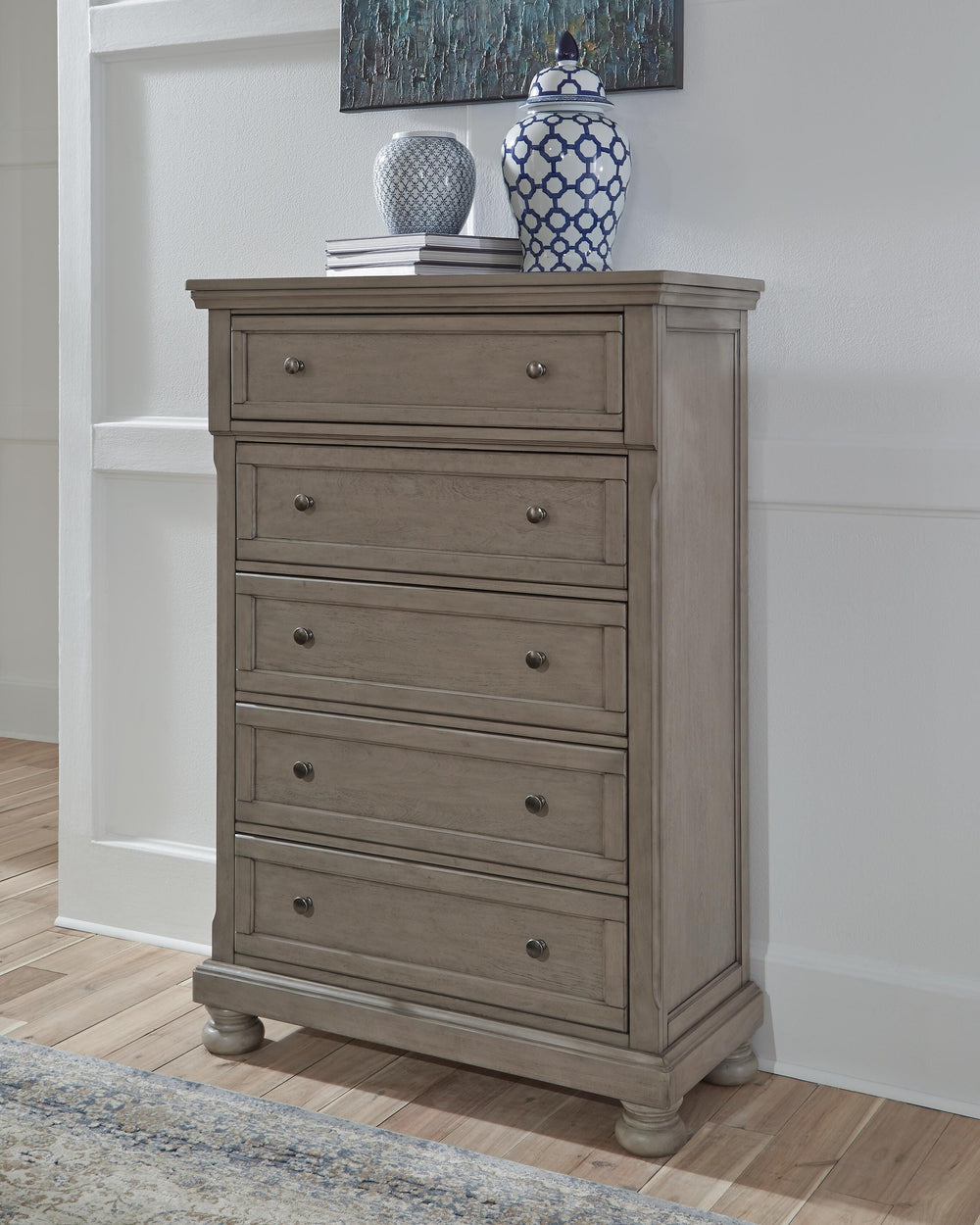 Lettner Chest of Drawers - Gray (2)