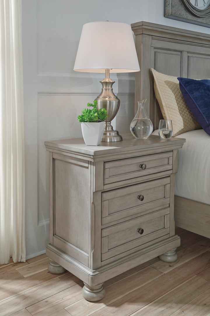 Lettner Nightstand - Gray (2)