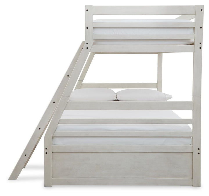 Robbinsdale Twin over Full Bunk Bed - Antique White (7)