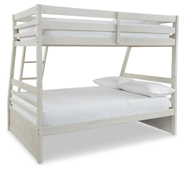 Robbinsdale Twin over Full Bunk Bed - Antique White (6)